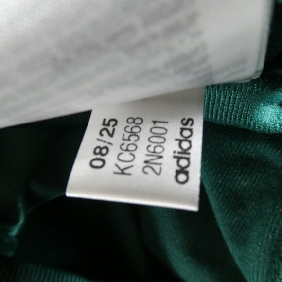 Adidas Women’s Originals Track Set Jacket M Pants L Team Dark Green Bold - Picture 6 of 16